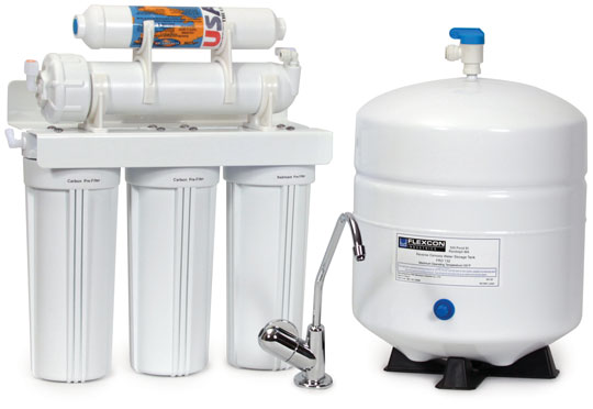 5-stage reverse osmosis system